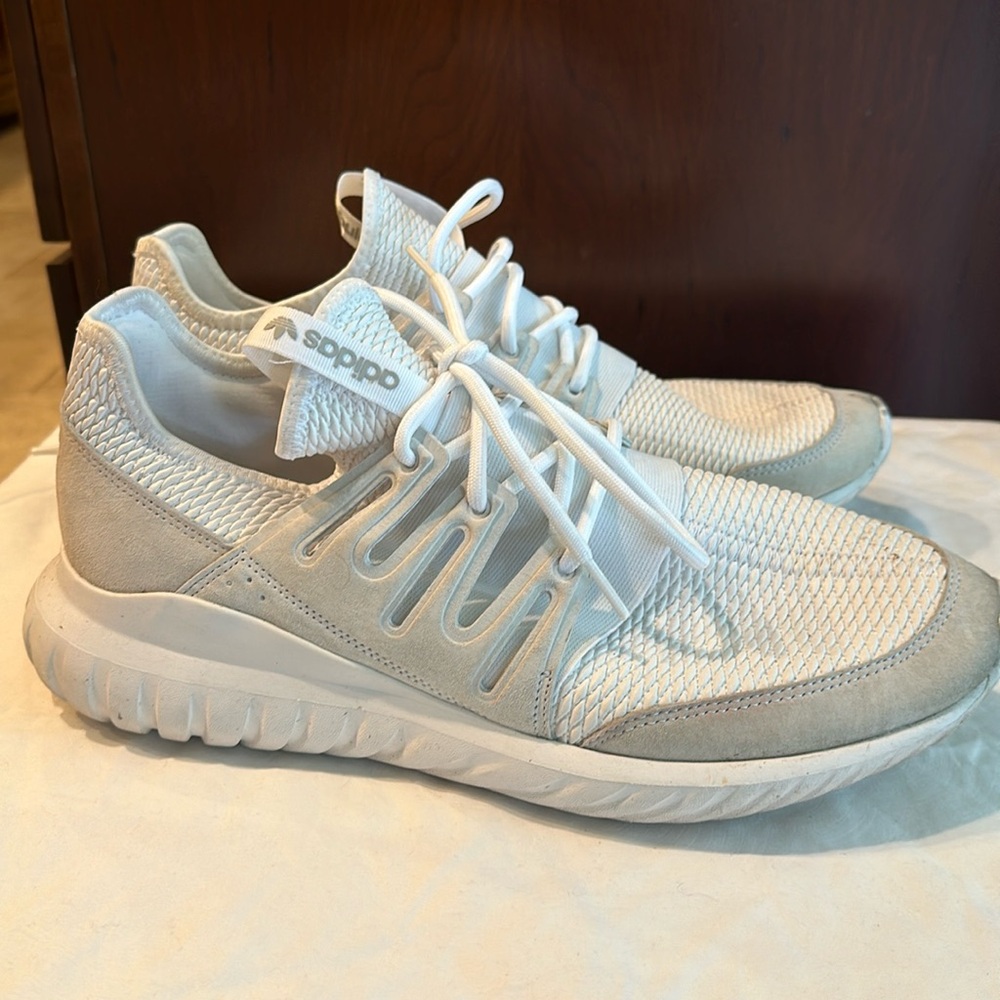 Adidas tubular athletic sneakers